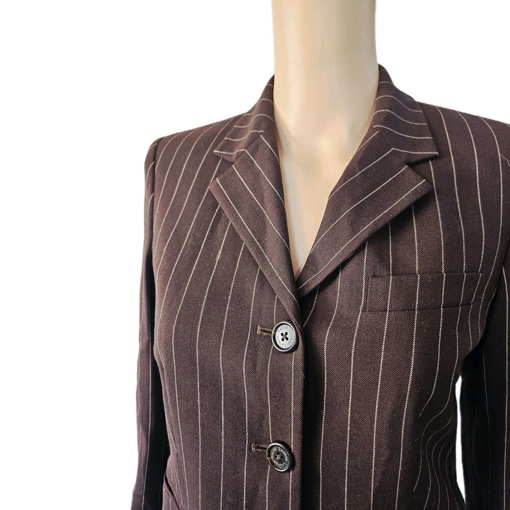 Lauren Ralph Lauren Women's Wool Blazer Size 8P - Picture 2 of 8